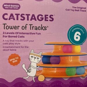 NWT Feline's Tower of Tracks, Cat Toy
